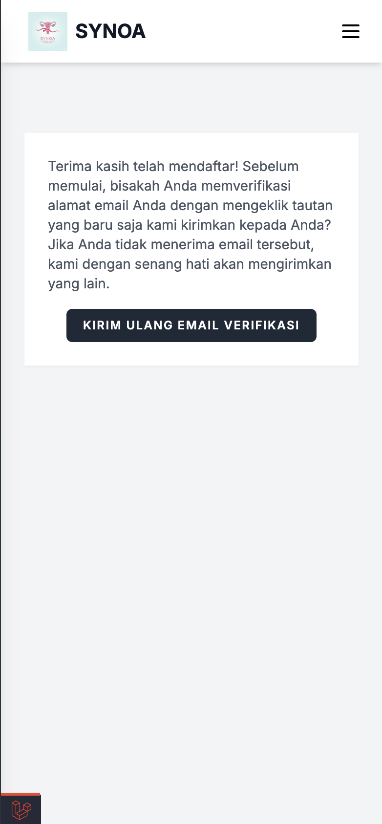 Verifikasi Email